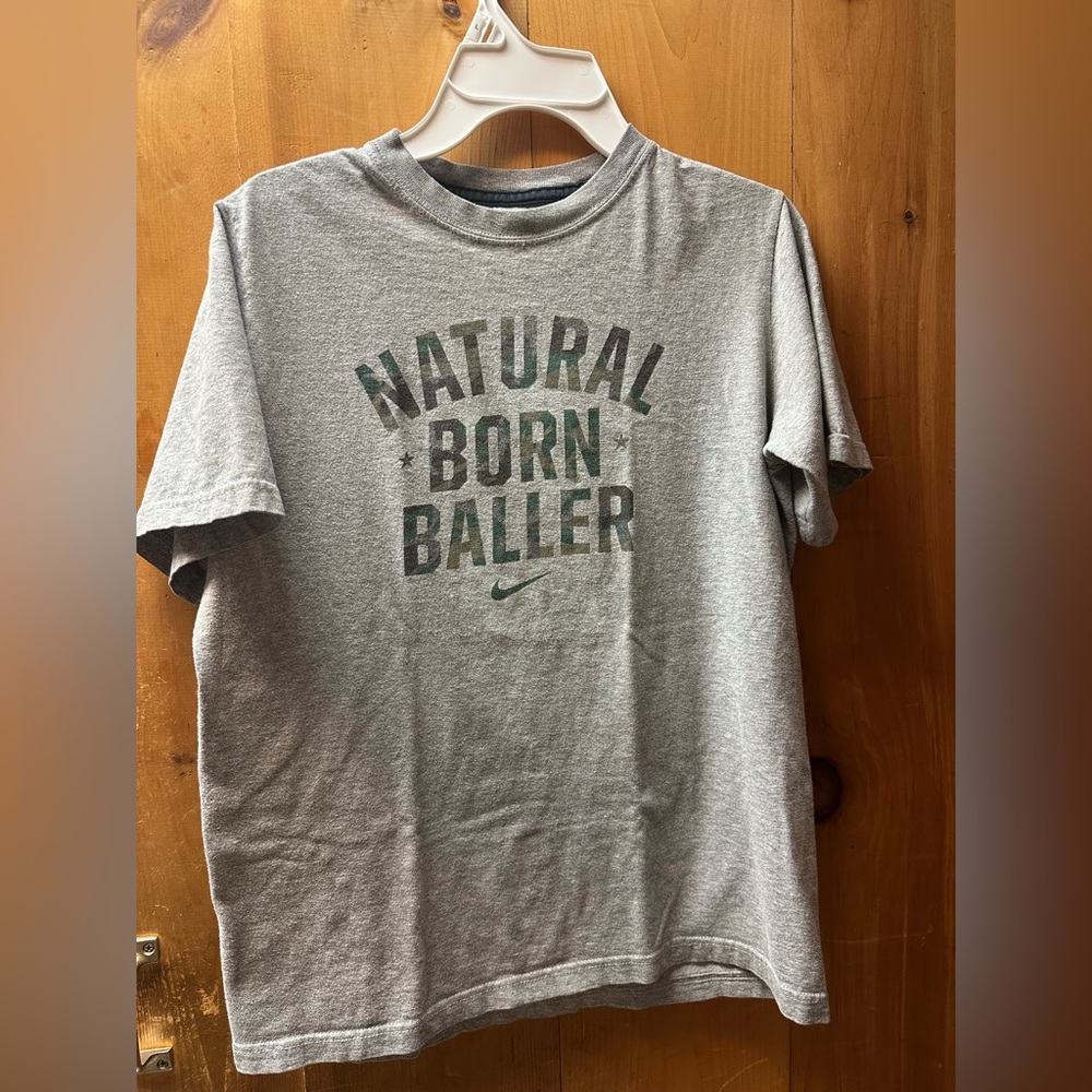 Nike Natural Born Baller T Shirt Size L kids?